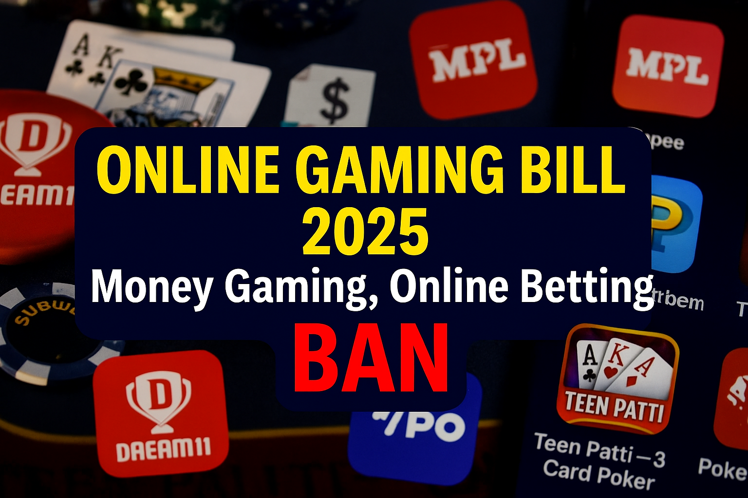 Online Gaming Ban
