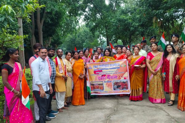 Ekal Mahila Samiti Sisters Celebrate Raksha Bandhan with CRPF Jawans, Honoring the Nation’s Protectors Rakhi