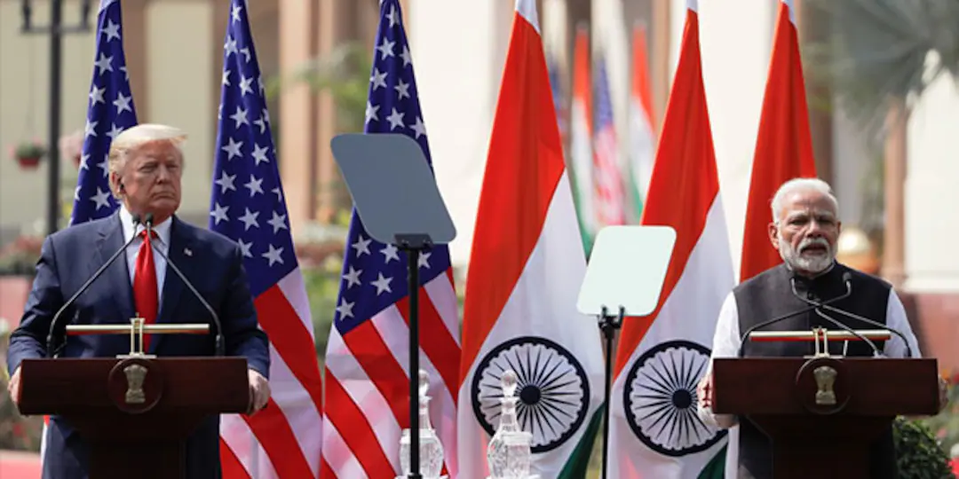 Modi Trump Trade War