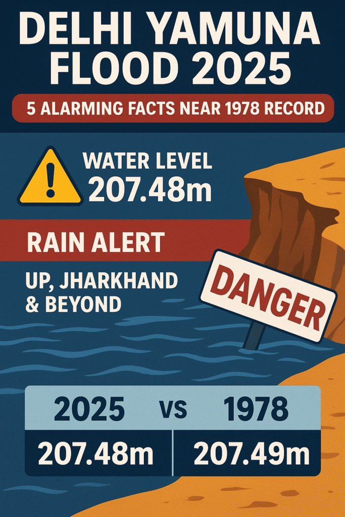 Delhi Yamuna Flood 2025