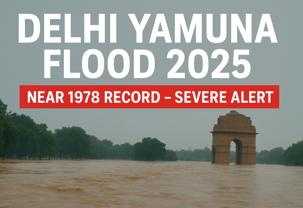 Delhi Yamuna Flood 2025