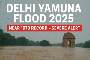 Delhi Yamuna Flood 2025