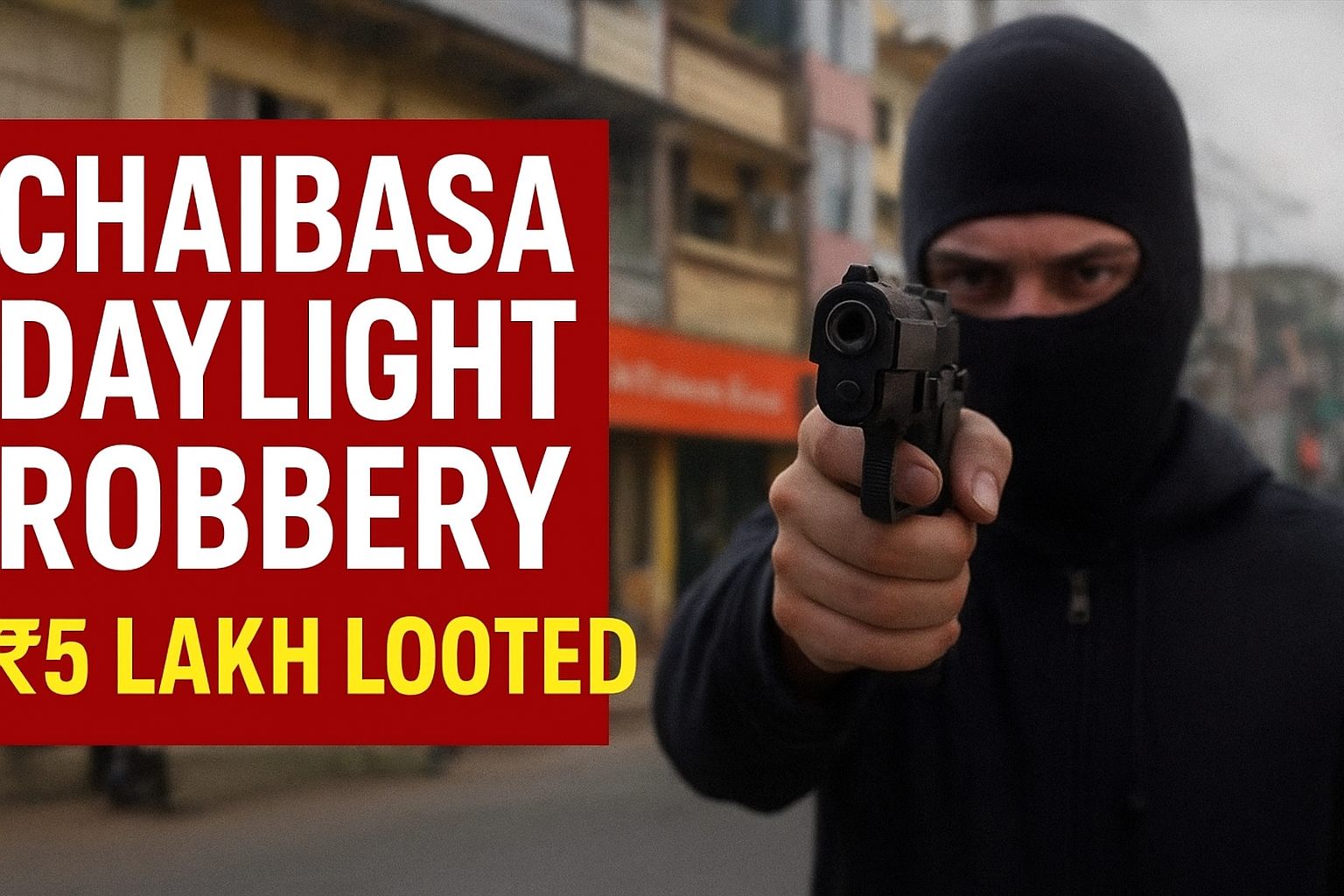 Chaibasa daylight robbery